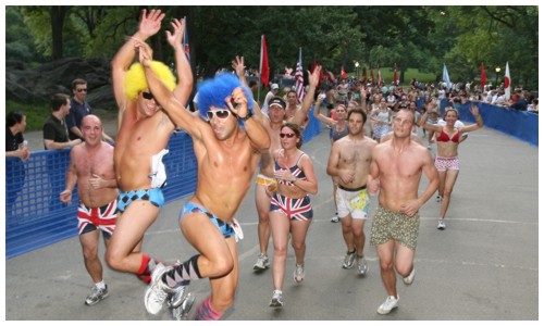 Corsa in mutande - Central Park Underwear Run