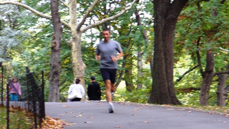 Allenamento al Central Park